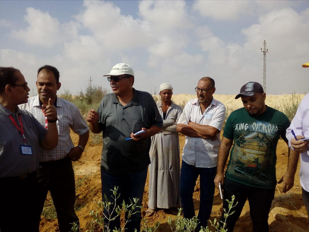 فعاليات اليوم الاول لقافلة جسور الخير ١ بوسط سيناء نخل، الحسنة