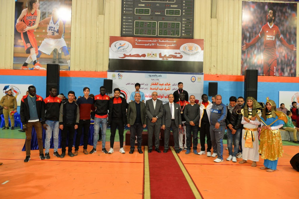 ختام فعاليات الملتقى الأول للطلاب الوافدين للجامعات المصرية بجامعة المنصورة