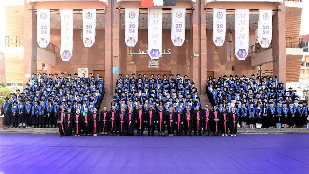 Mansoura University President Witnesses Graduation of “Batch 14" of Mansoura-Manchester Medical Education Program