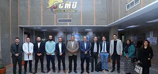 A delegation from the European Society for Gynecological Oncology (ESGO) visits Mansoura University to renew the accreditation of the Oncology Center