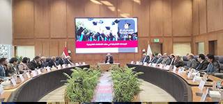 Mansoura University President Participates in the First Meeting of the Board of Trustees of the Presidential Initiative 