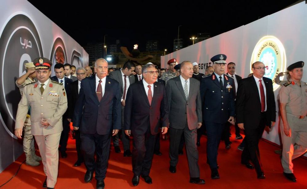 Mansoura University and Dakahlia Governorate celebrate the 52nd anniversary of the glorious October victories and Air Force Day under the slogan: "October Victory... A Renewed Covenant"