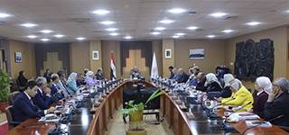 Mansoura University Council Discusses First Semester Exam Preparations and Academic Updates