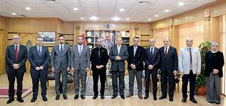 President of Mansoura University Receives President of Al-Ain University in Iraq to Discuss Joint Academic and Scientific Cooperation