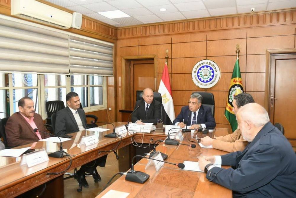 Mansoura University President Participates in the First Meeting of the Board of Trustees of the Dakahlia Public Library, Chaired by the Governor of Dakahlia