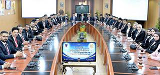 L'Université de Mansoura clôture le programme de stage d'été pour les étudiants de l'Université Al-Ain d'Irak et confirme la poursuite du partenariat académique entre les deux parties**